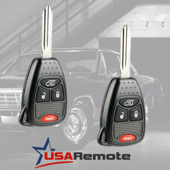 USARemote close-up of buttons and logo showing tactile buttons for reliable operation