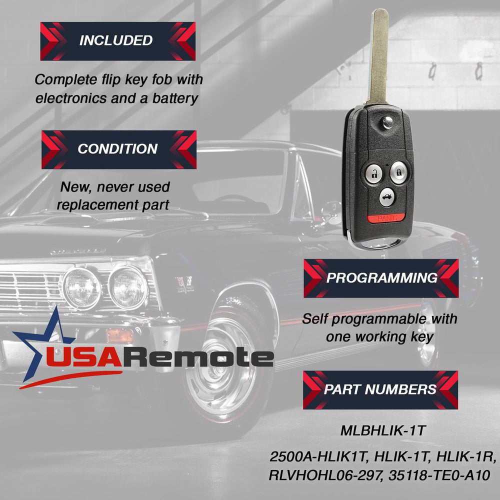 USARemote internal circuit and battery included for quick setup