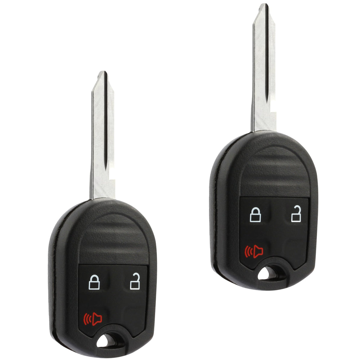 USARemote front view showing 3-button fob ready to program and replace OEM