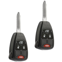 USARemote front view assembled key fob showing four-button layout and easy replacement benefit