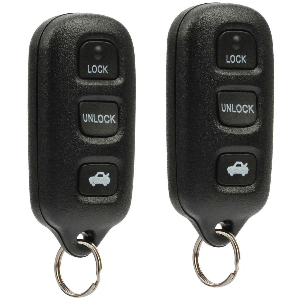 USARemote front view of Avalon key fob shows buttons for easy access