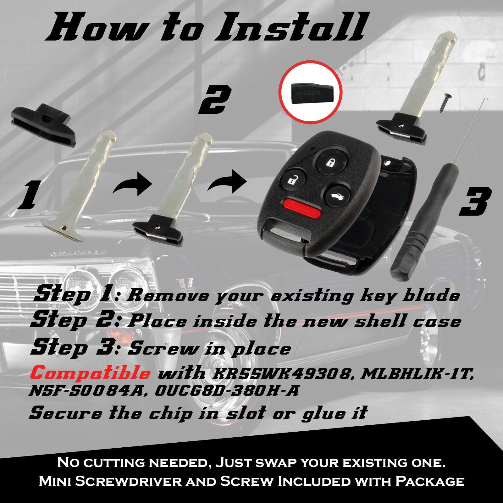 USARemote demo with original internals installed for easy swap