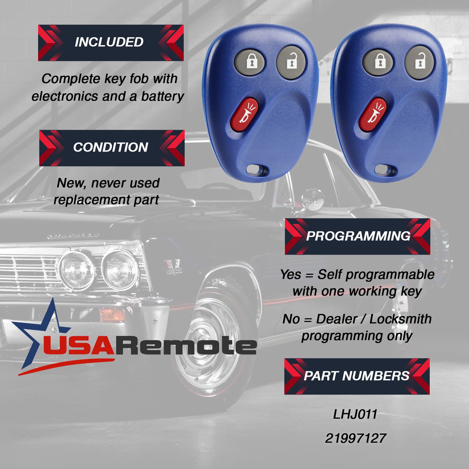 USARemote close-up of LHJ011 buttons showing tactile design and reliable operation benefit
