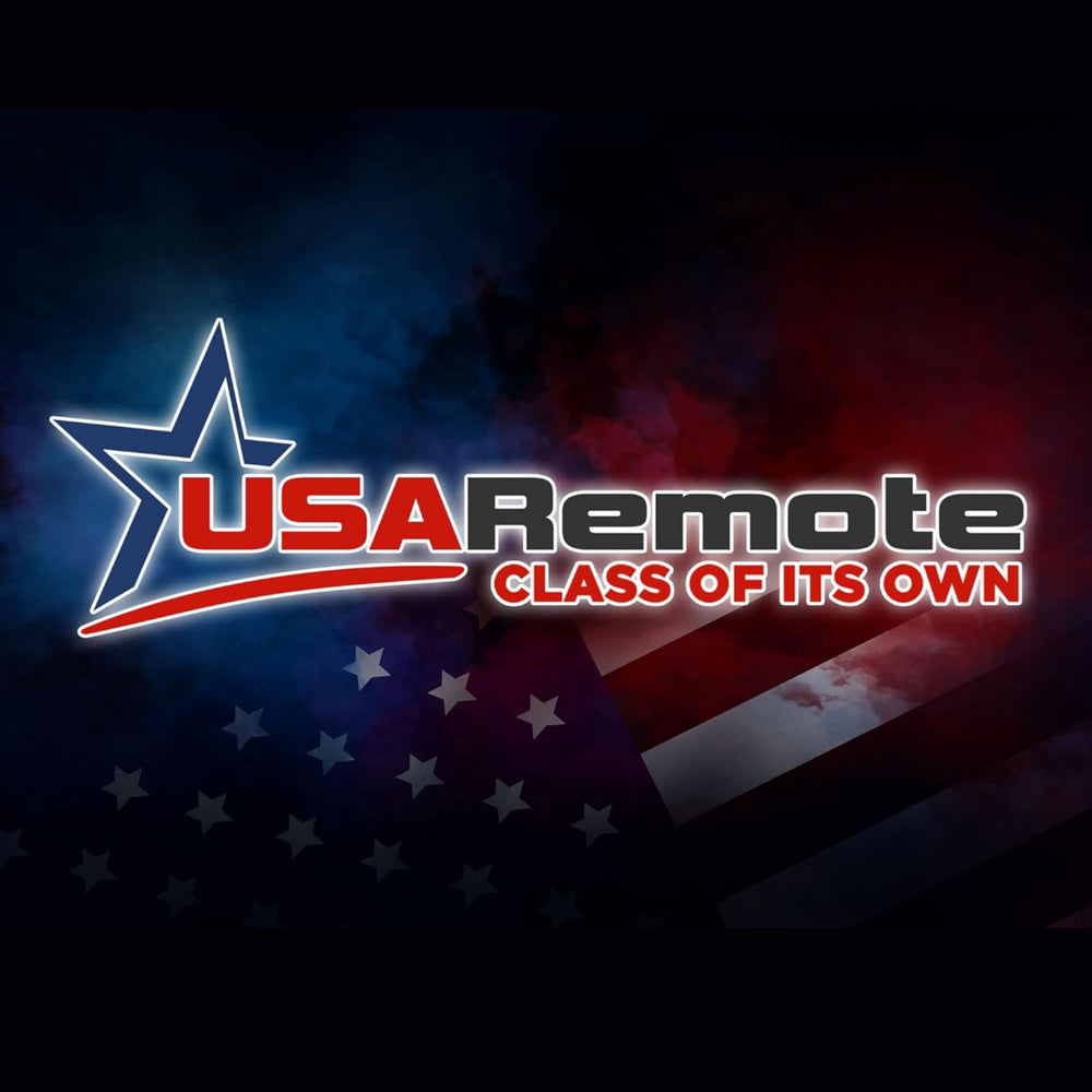 USARemote on car console with keys showing refreshed look and protection