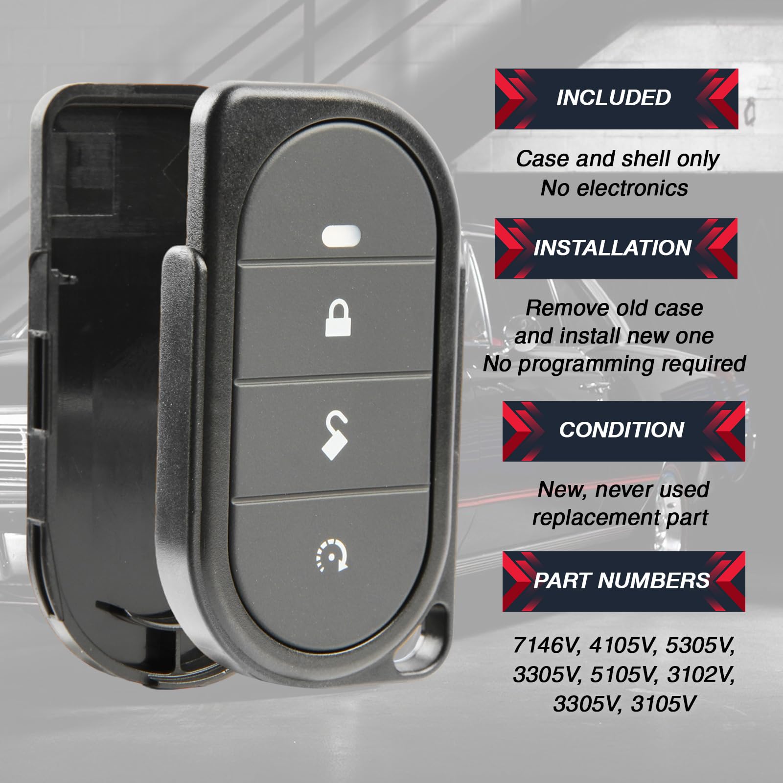 USARemote side profile showing durable shell thickness and grip