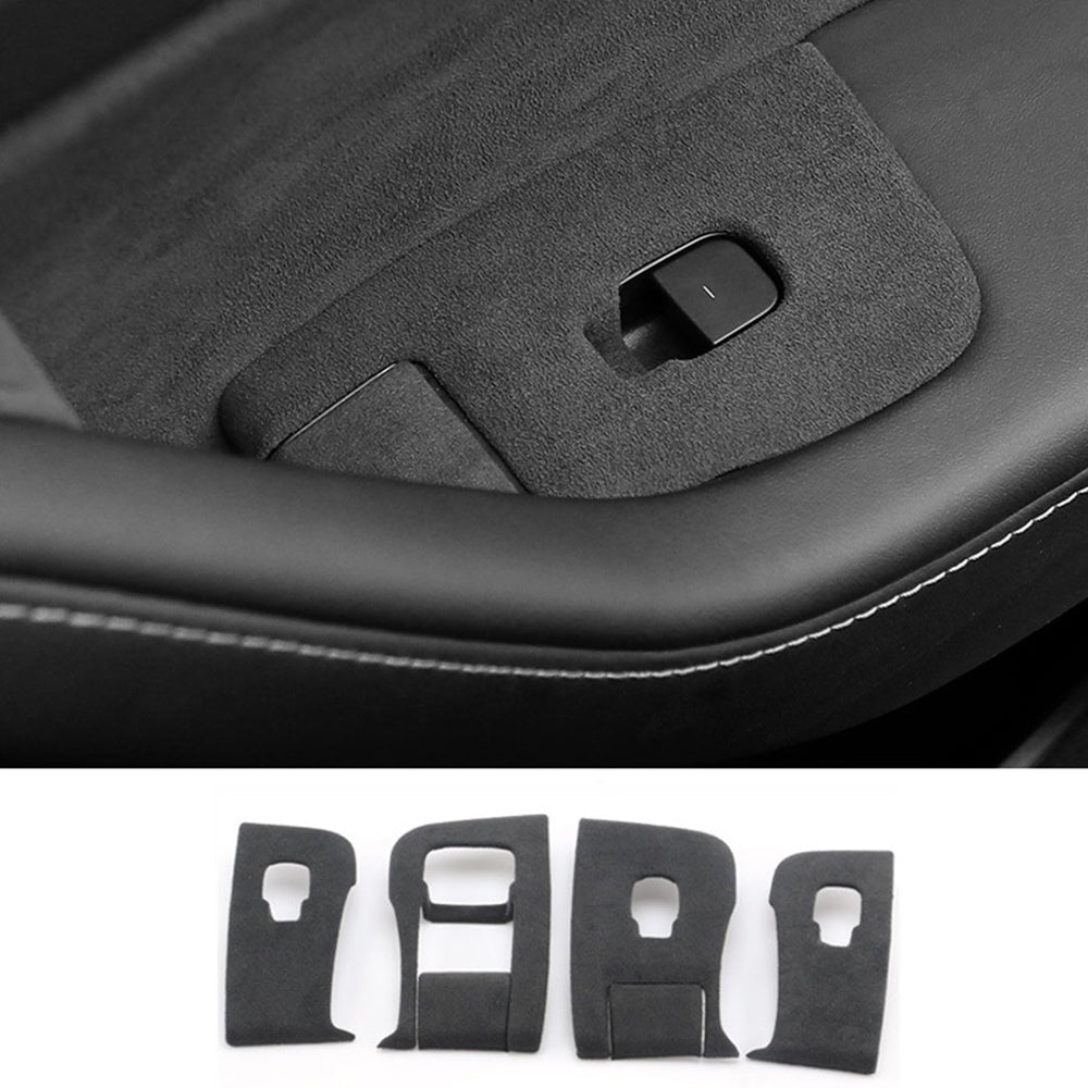 ushilife suede trim front panel showing clean coverage and refined look