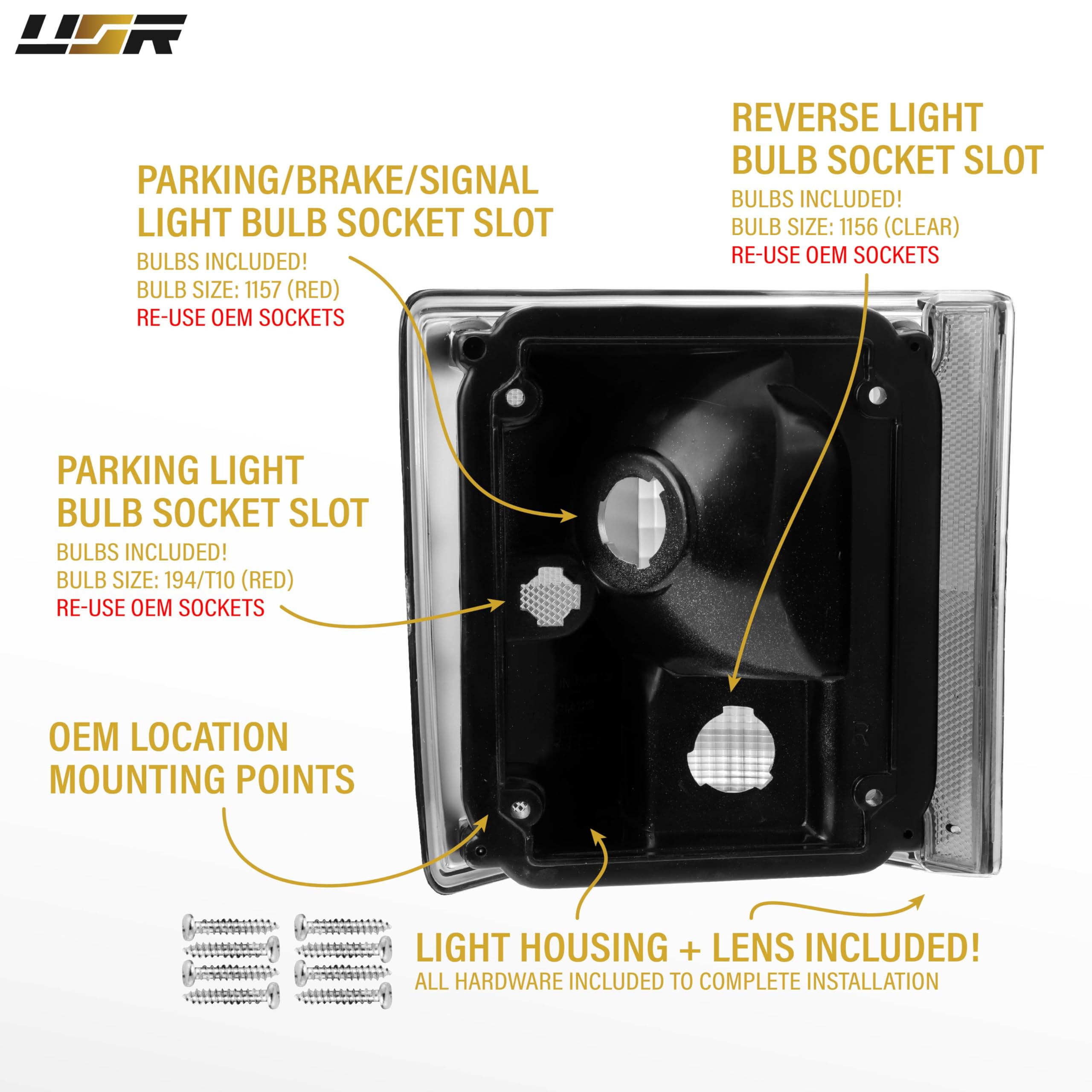 USR packaging box with contents ready to install for quick replacement
