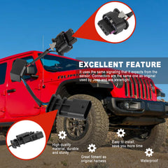 Ussuray sealed connector detail illustrating waterproof protection for trail durability