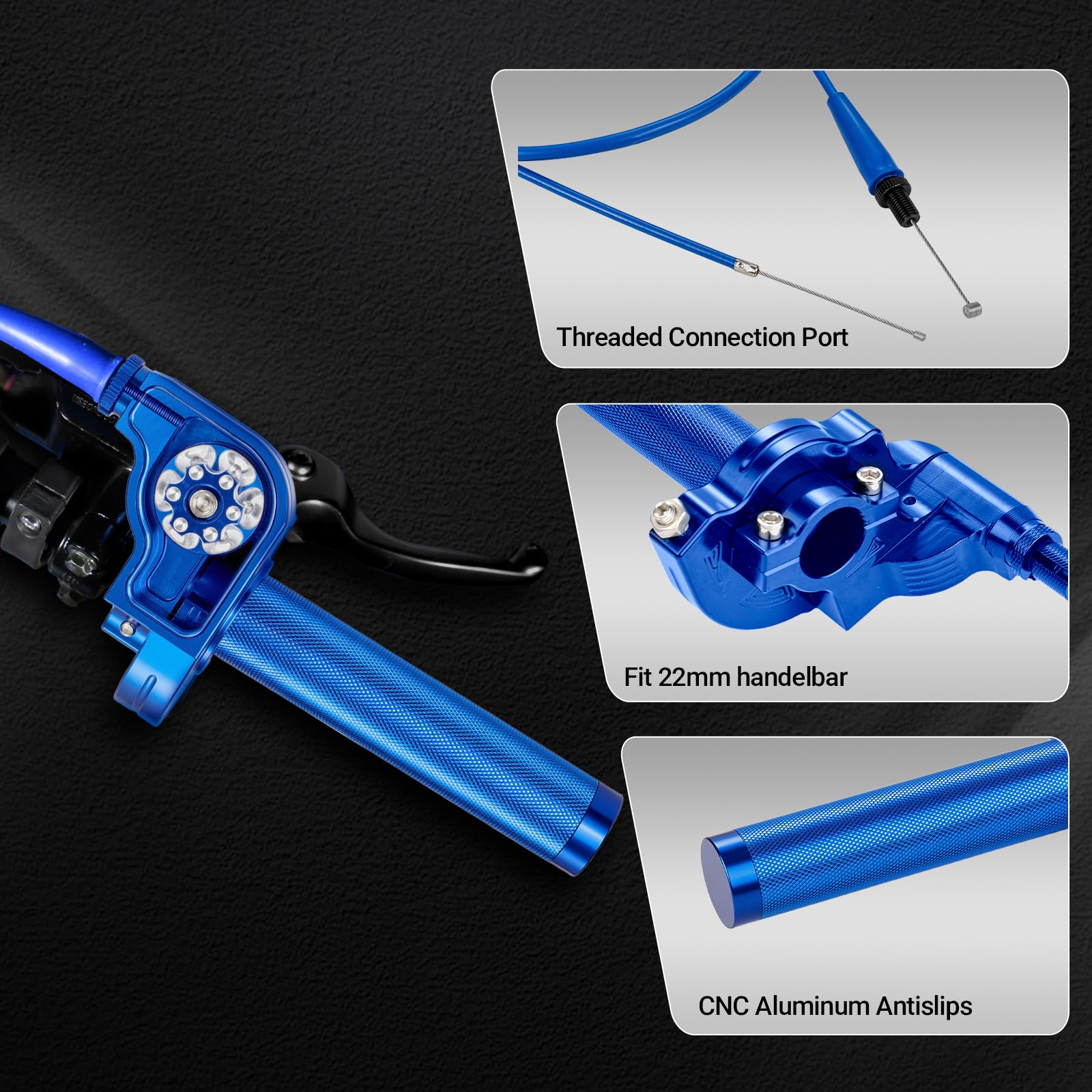 USTPO clamp and mounting hardware showing adjustable fit benefit