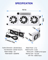 uueego close-up of fan blades and frame highlighting durable construction