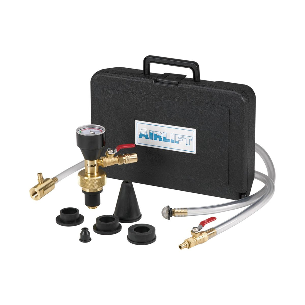UView connector close-up highlighting universal fit and leak-detection precision