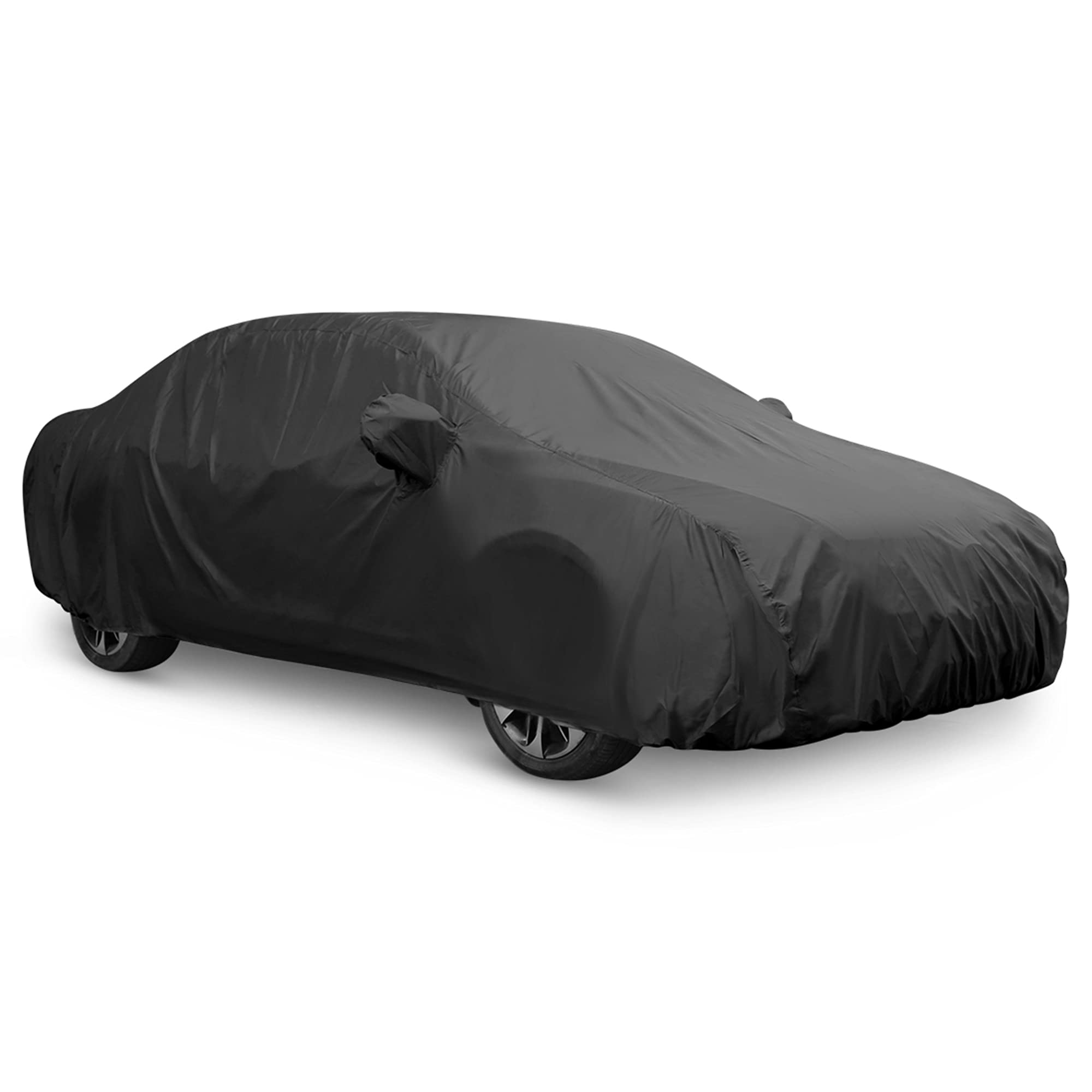 uxcell front packaging showing cover folded and labeled, protects vehicle