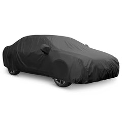 uxcell front packaging showing cover folded and labeled, protects vehicle