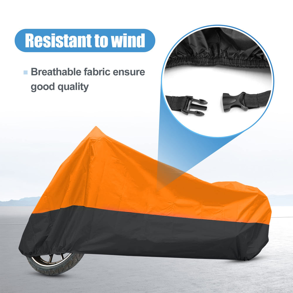 uxcell close-up of 190T polyester texture showing waterproof barrier