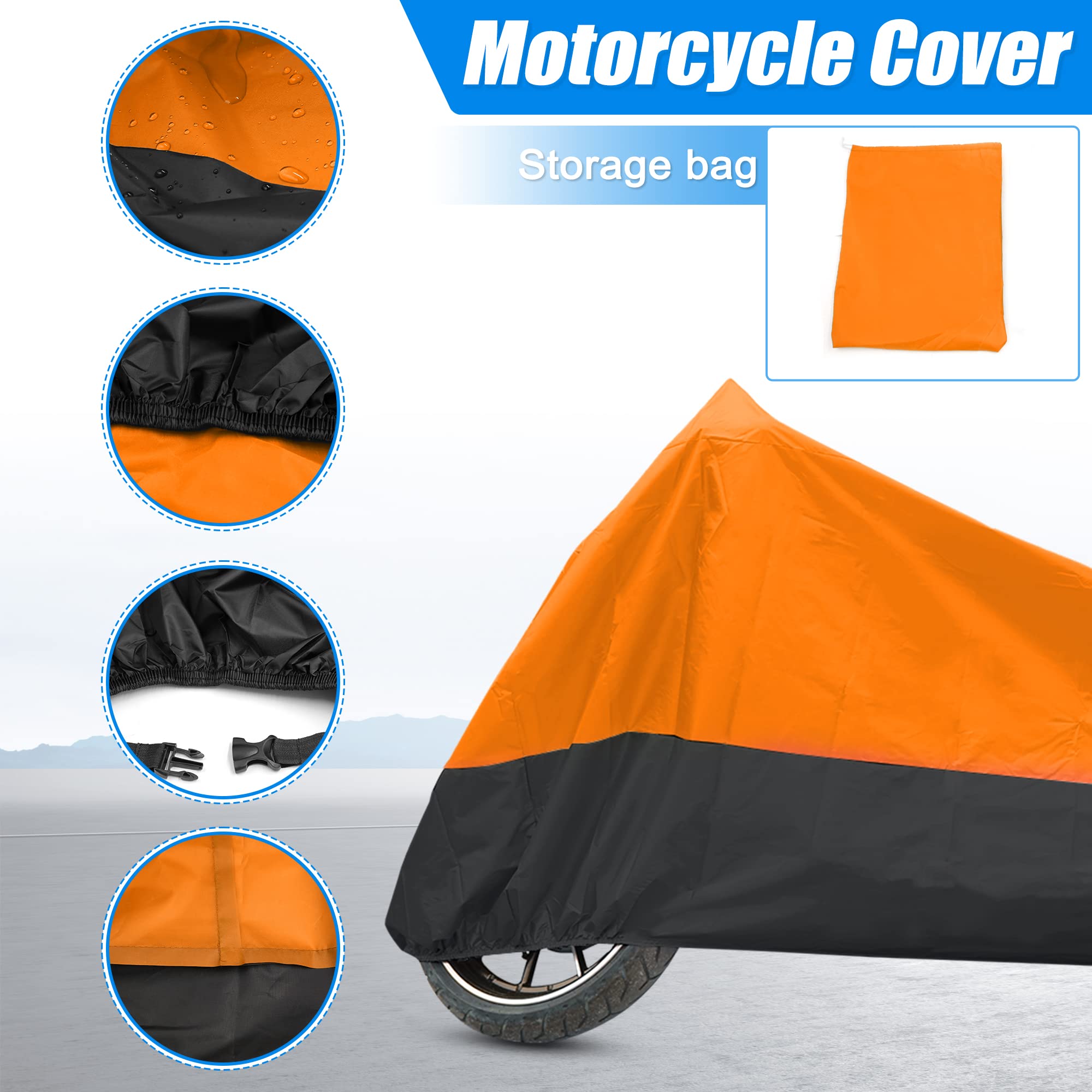 uxcell folded into storage bag for compact carry and clean storage