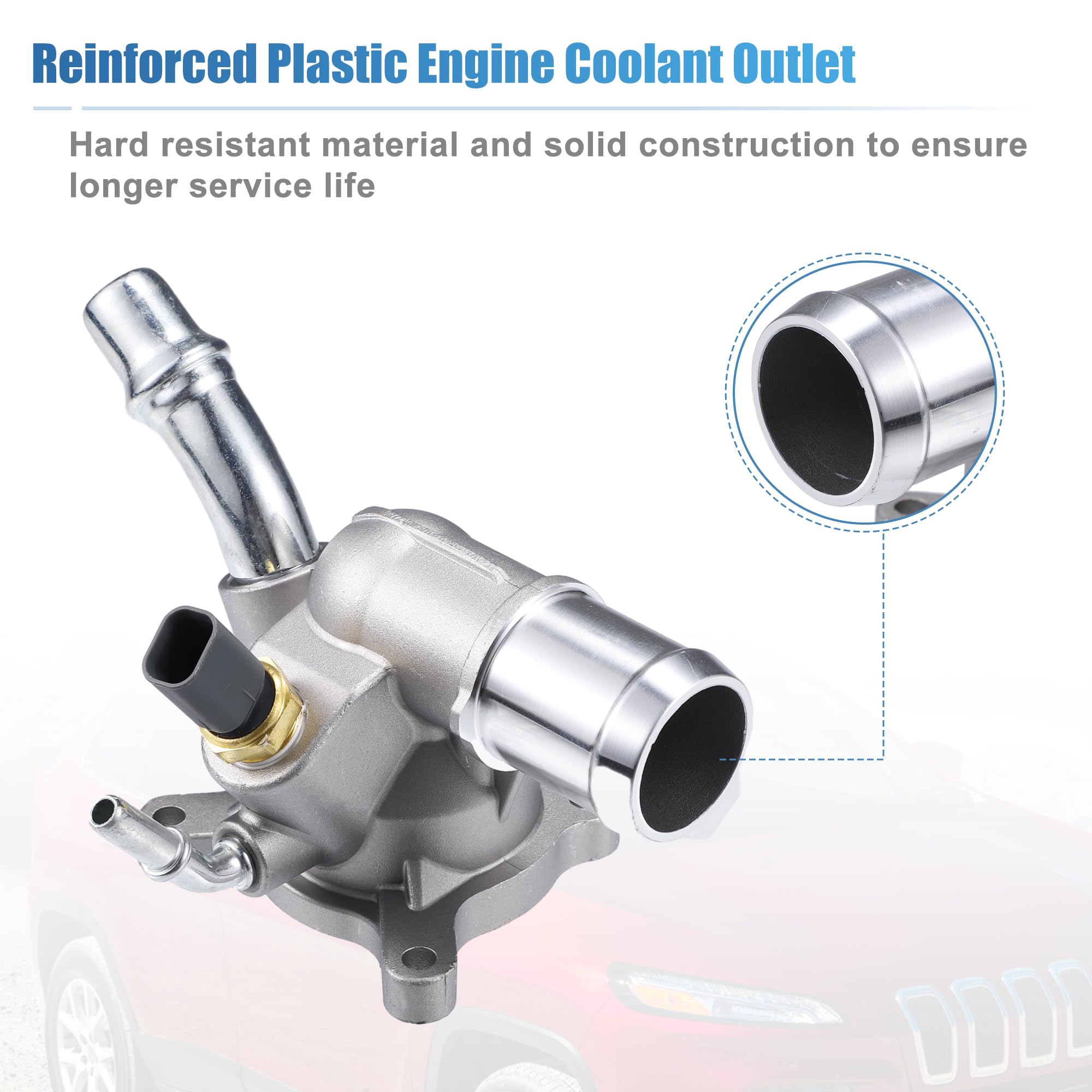 uxcell installed in engine bay demonstrating correct scale and compatibility