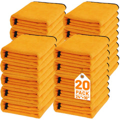 UZLU front pack showing 20 towels and practical bulk supply