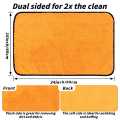 UZLU sewn rounded corner detail protecting paint from edges