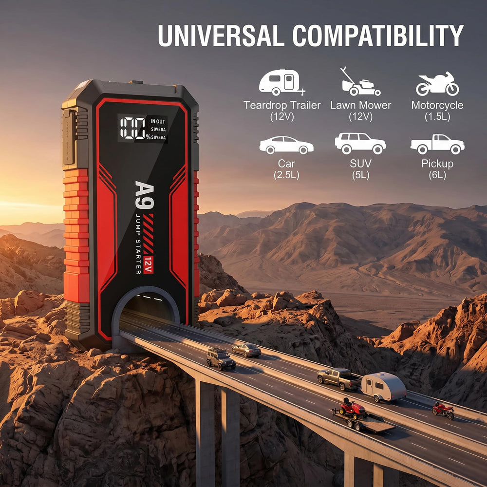 VACASSO A9 powering a smartphone depicting versatile charging during travel