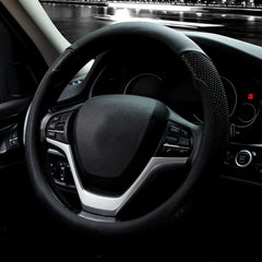 Valleycomfy close-up microfiber leather texture highlighting soft comfortable grip