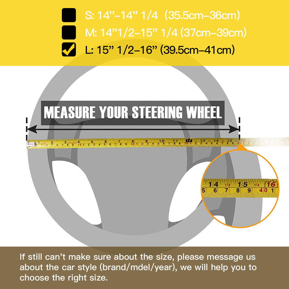 Valleycomfy installed on steering wheel in car improving grip and comfort