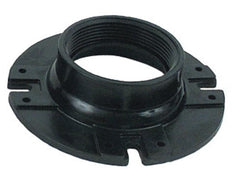 Valterra front view flange showing mounting holes and secure pipe connection benefit