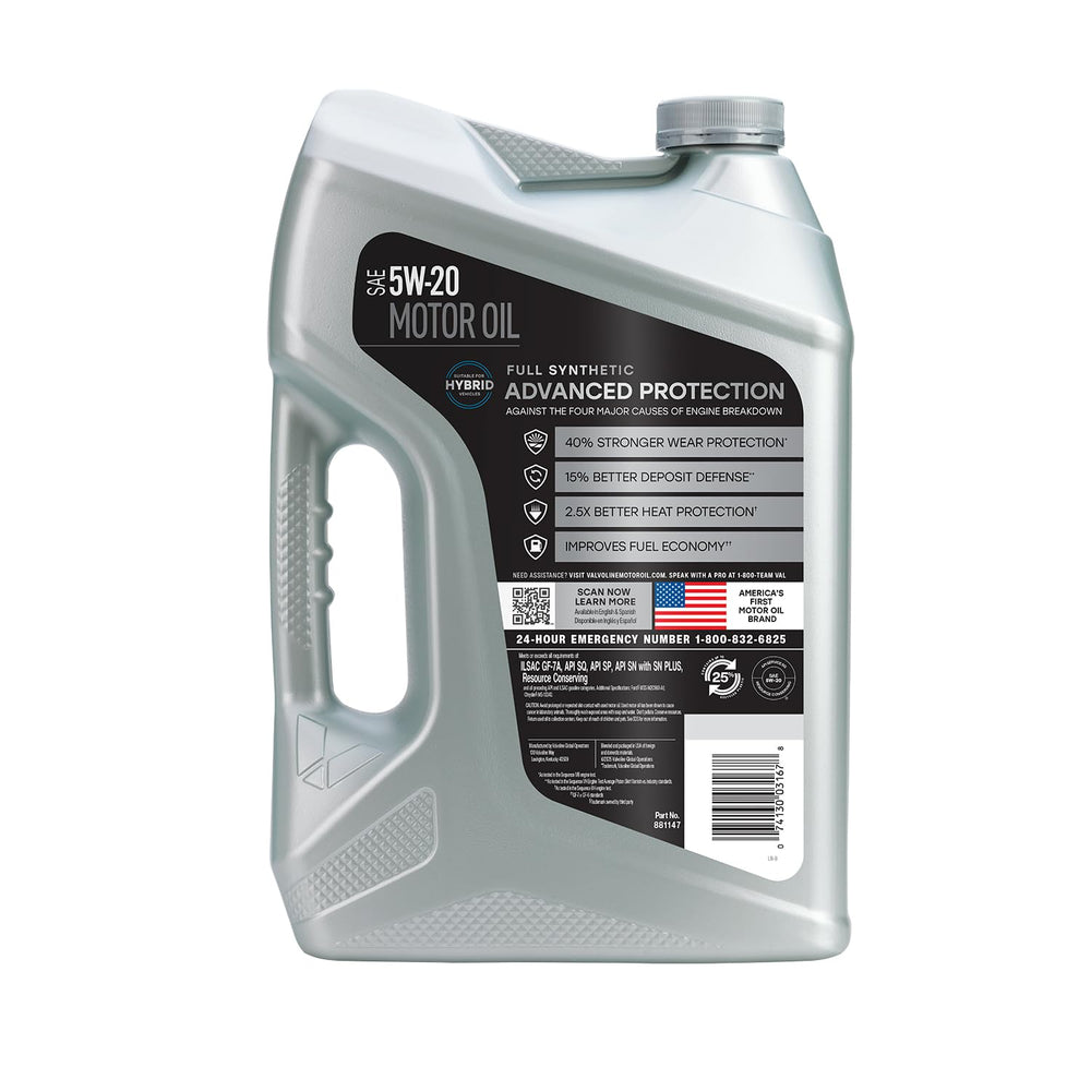 Valvoline cap detail demonstrating secure seal and leak protection