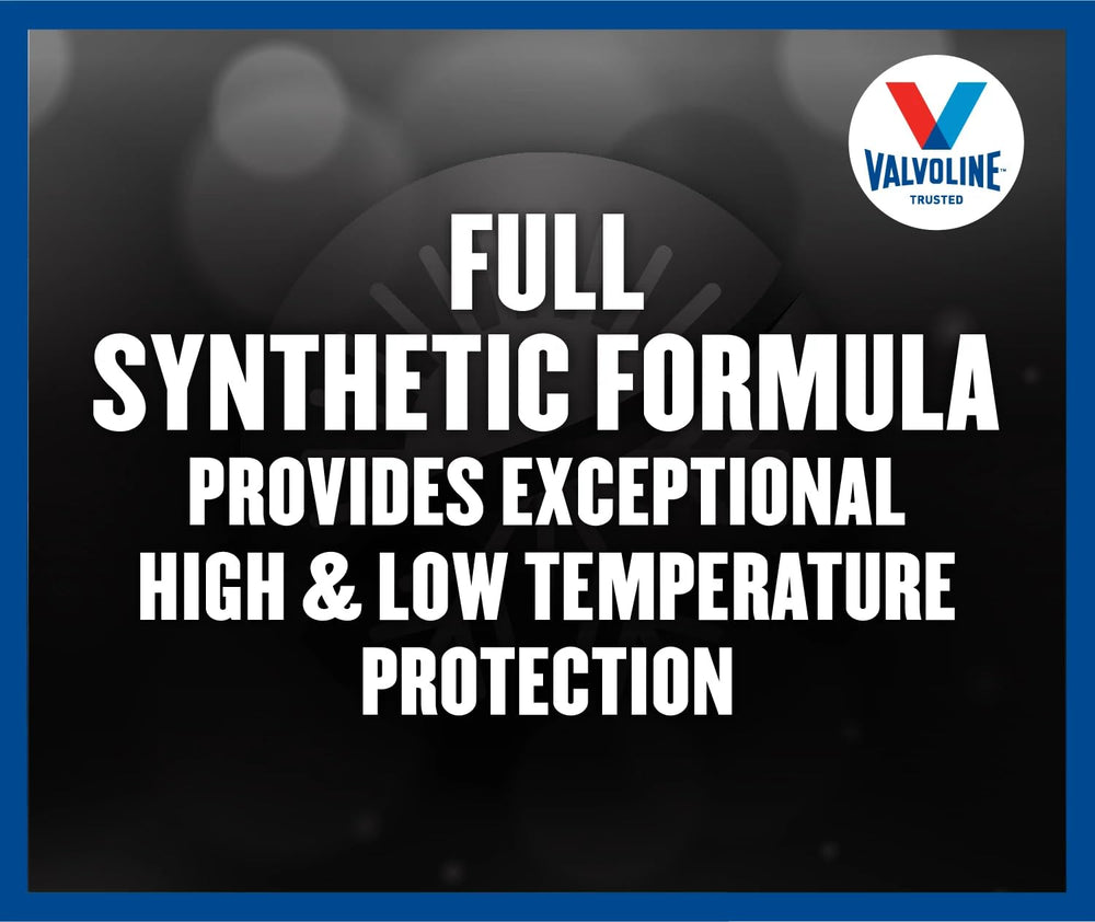 Valvoline 75W-90 bottle beside a torque wrench demonstrating professional use