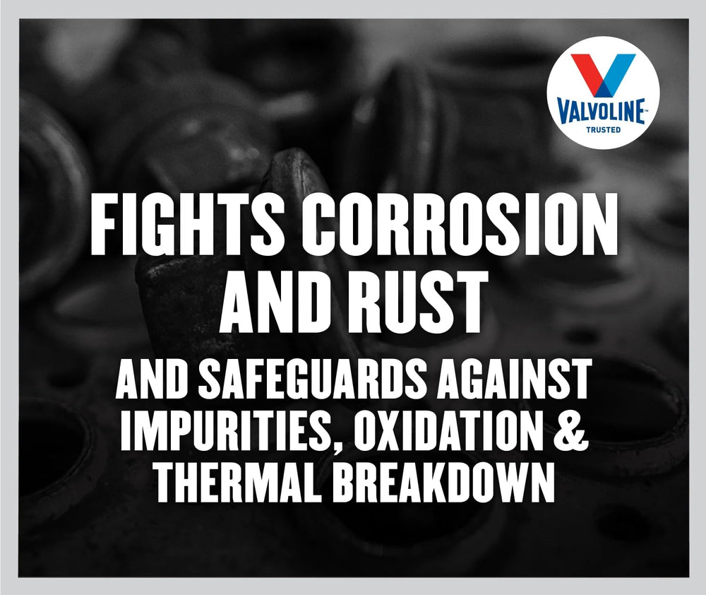 Additive diagram of Valvoline showing EP chemistry and wear resistance benefits