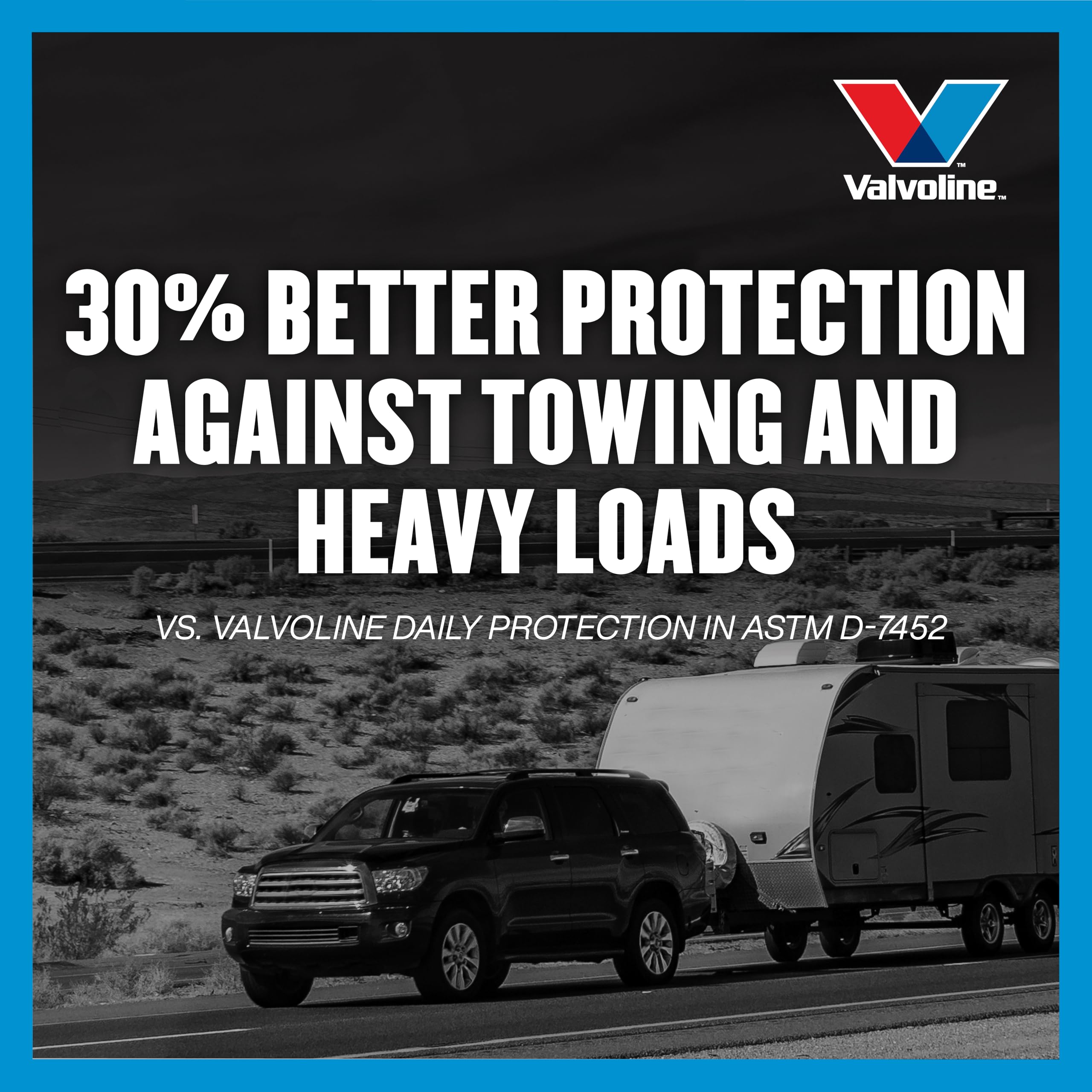 Valvoline pouch in a service setting illustrating faster, spill-free maintenance