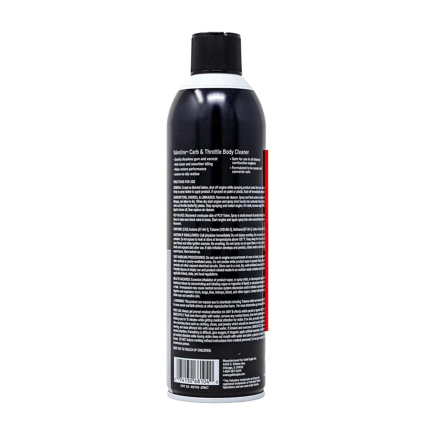 Valvoline spray nozzle close-up for precise application and control