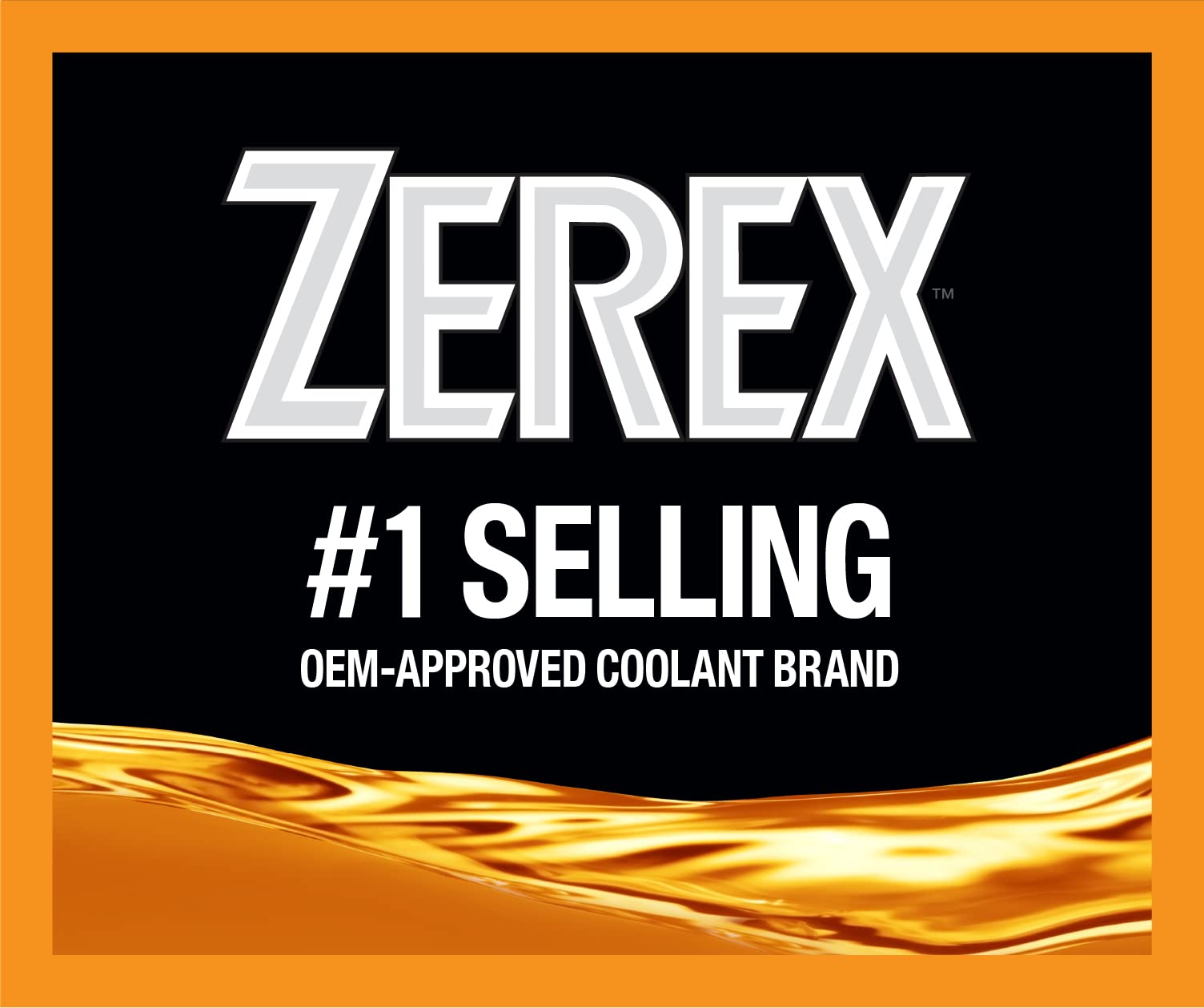Valvoline Zerex being poured into a funnel demonstrating easy topping off