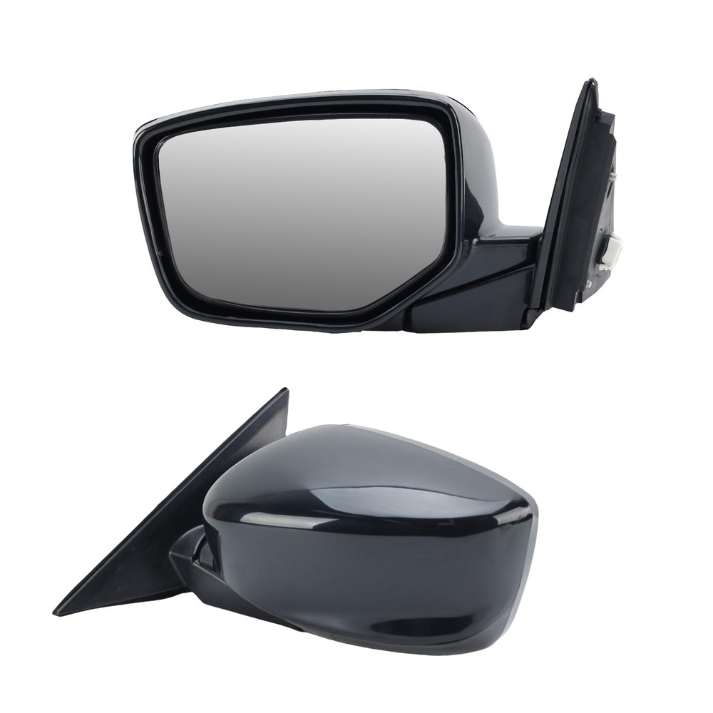 VANLOGY mirror next to ruler to show dimensions and scale for fit verification