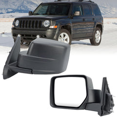 VANLOGY left mirror front view showing exact-fit replacement benefit