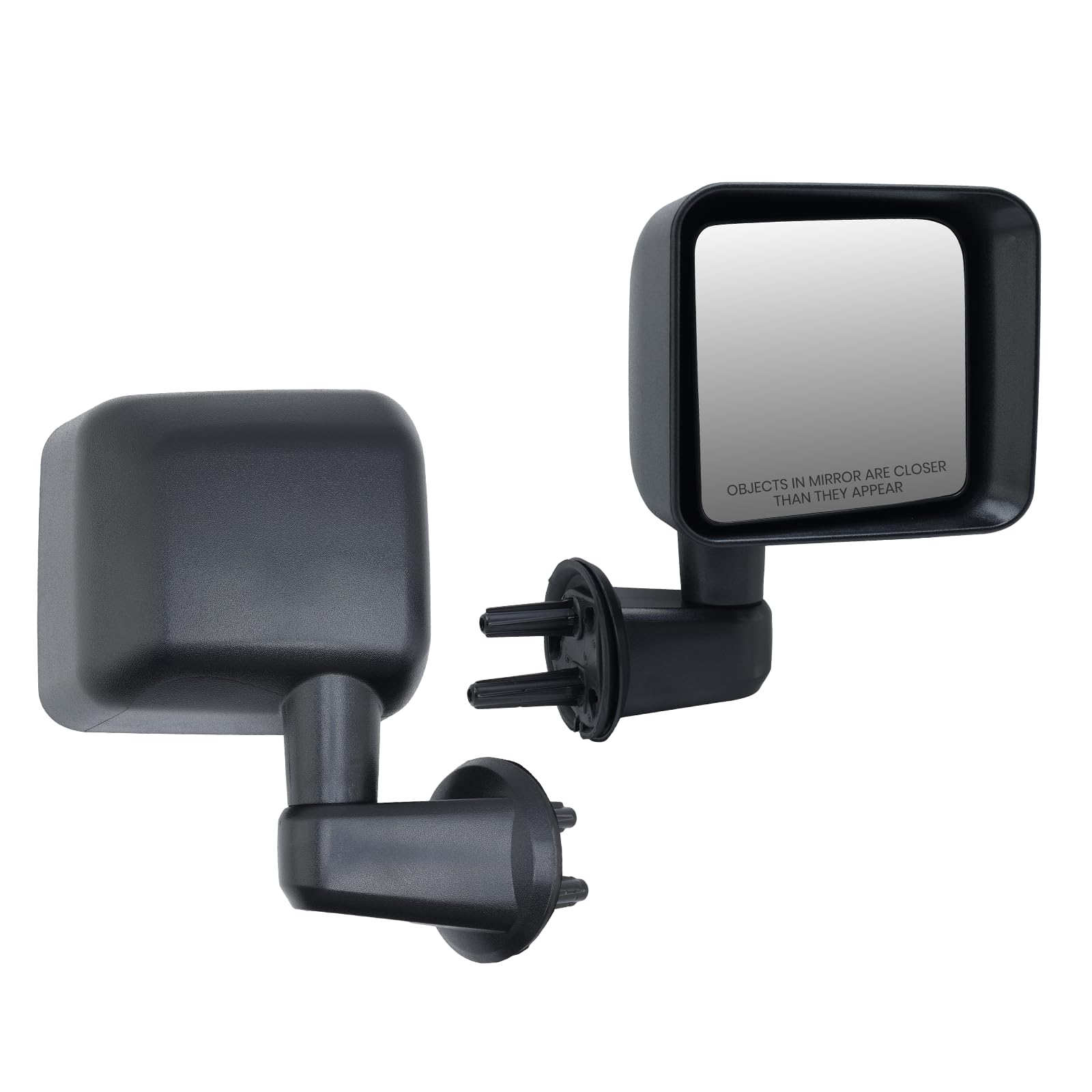 VANLOGY mirror with supplied mounting hardware ready for direct replacement