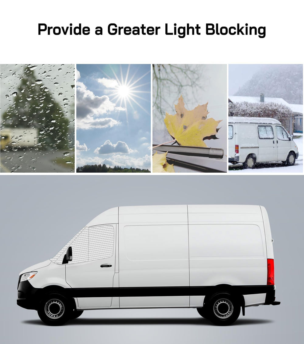 VANNCAMP on campsite demonstrating privacy and sun protection