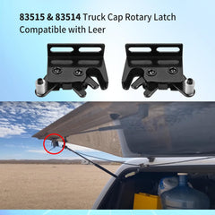 Vanshly close-up of latch mechanism revealing durable components