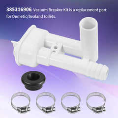 Vanshly vacuum breaker close-up detail showing durable ABS texture benefit