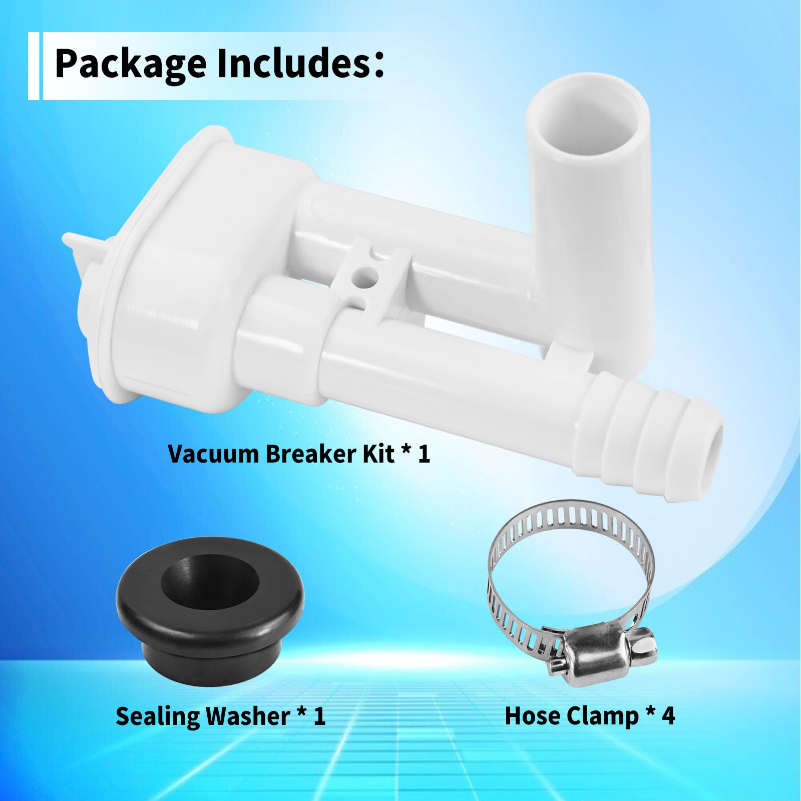Vanshly vacuum breaker in an RV bathroom setting showing reliable repair benefit