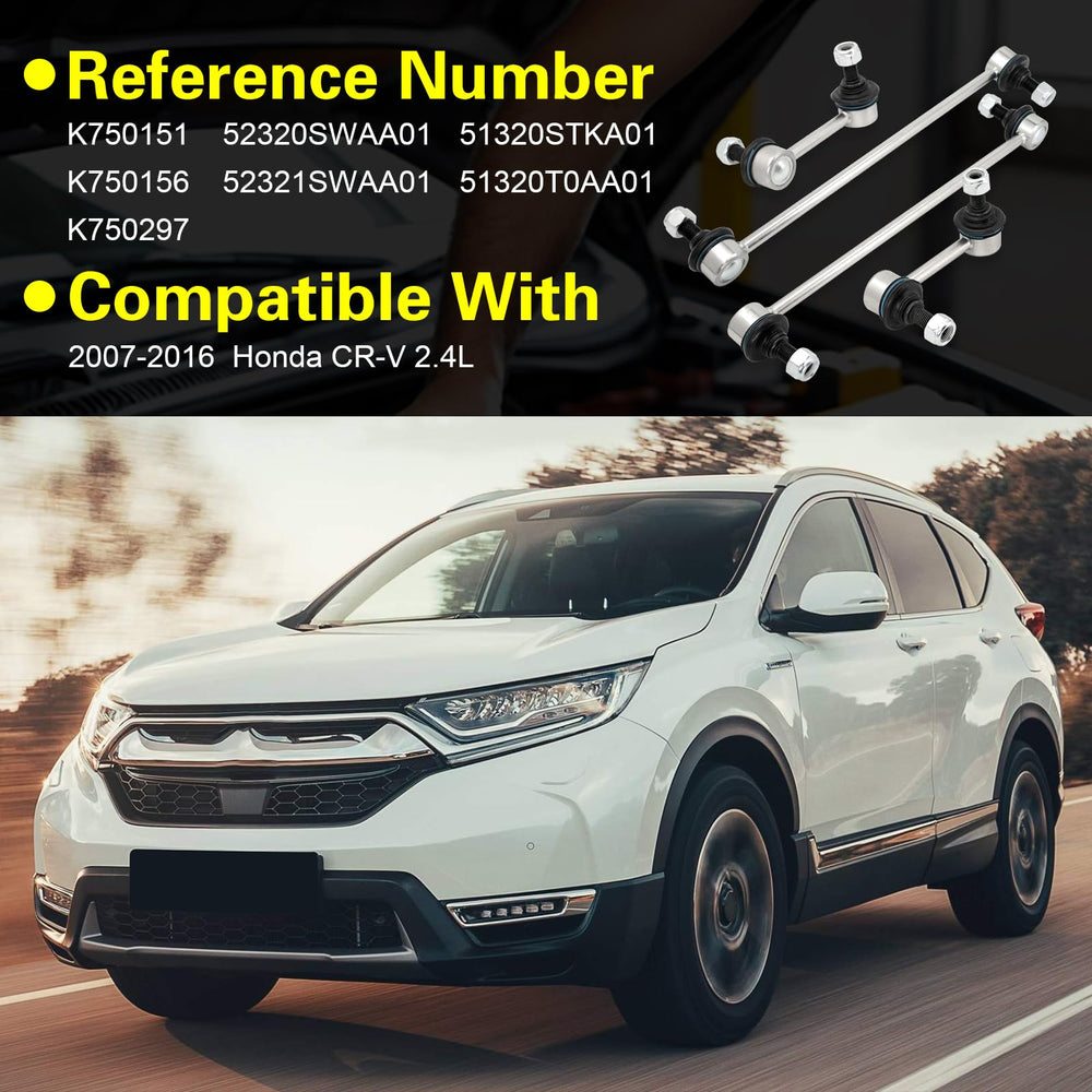 VANUODA installed front link on Honda CR-V improving steering stability
