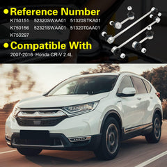 VANUODA installed front link on Honda CR-V improving steering stability