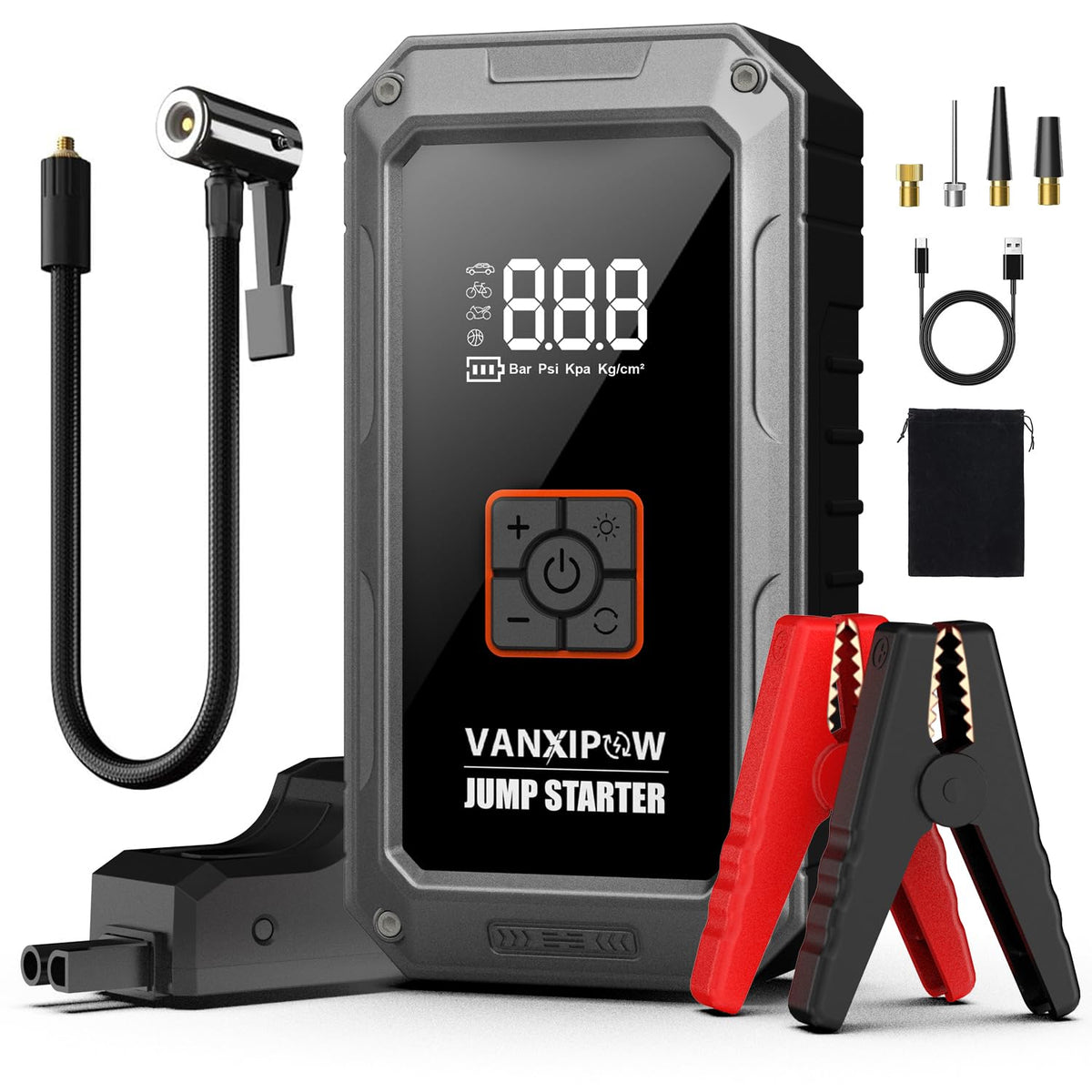 VANXIPOW M1 front view showing compact design and quick access controls