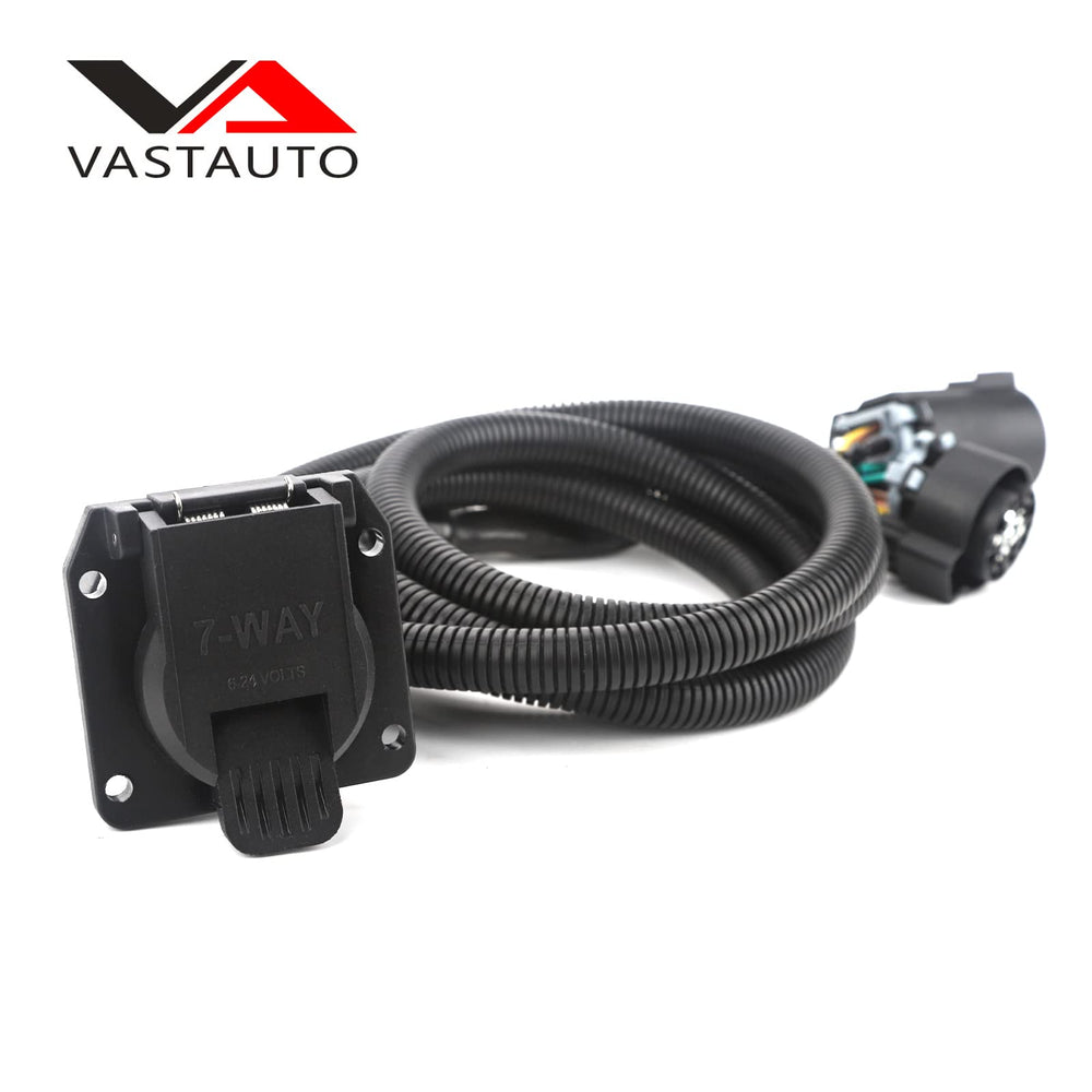VASTAUTO braided cable jacket detail showing rugged materials for long‑term reliability