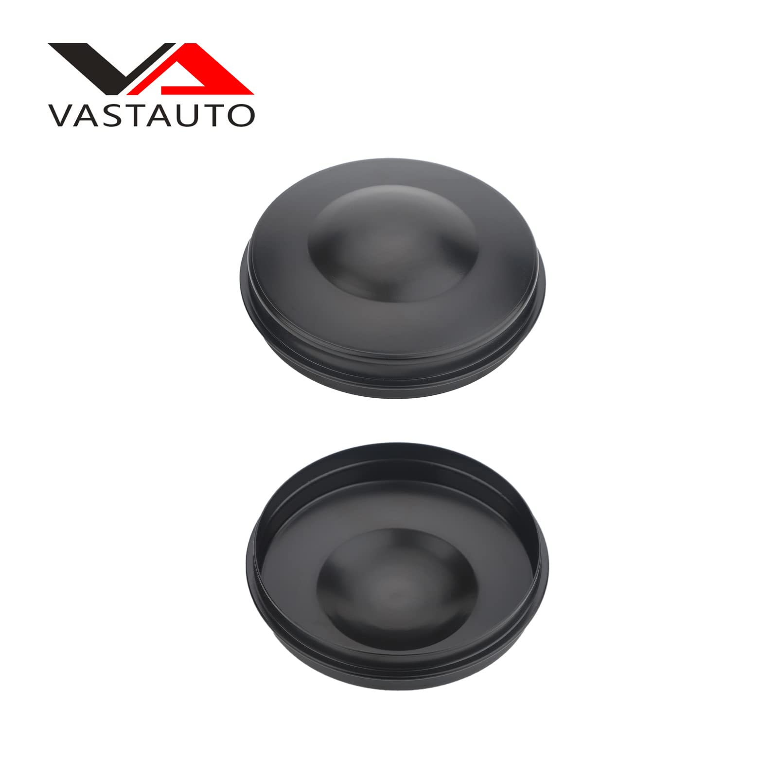 VASTAUTO packaged pair with label, includes two caps and warranty