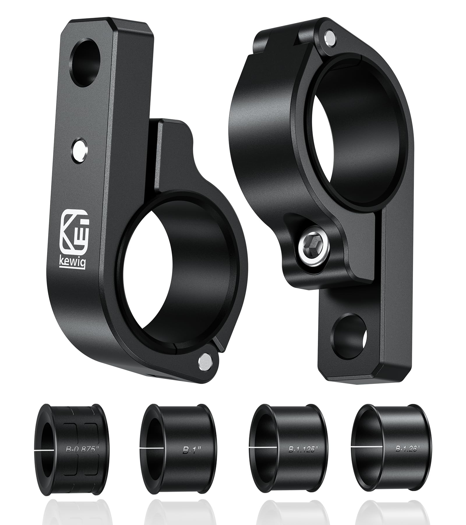 VAZESWIN front view of both mounting brackets highlighting build and finish, durable hold