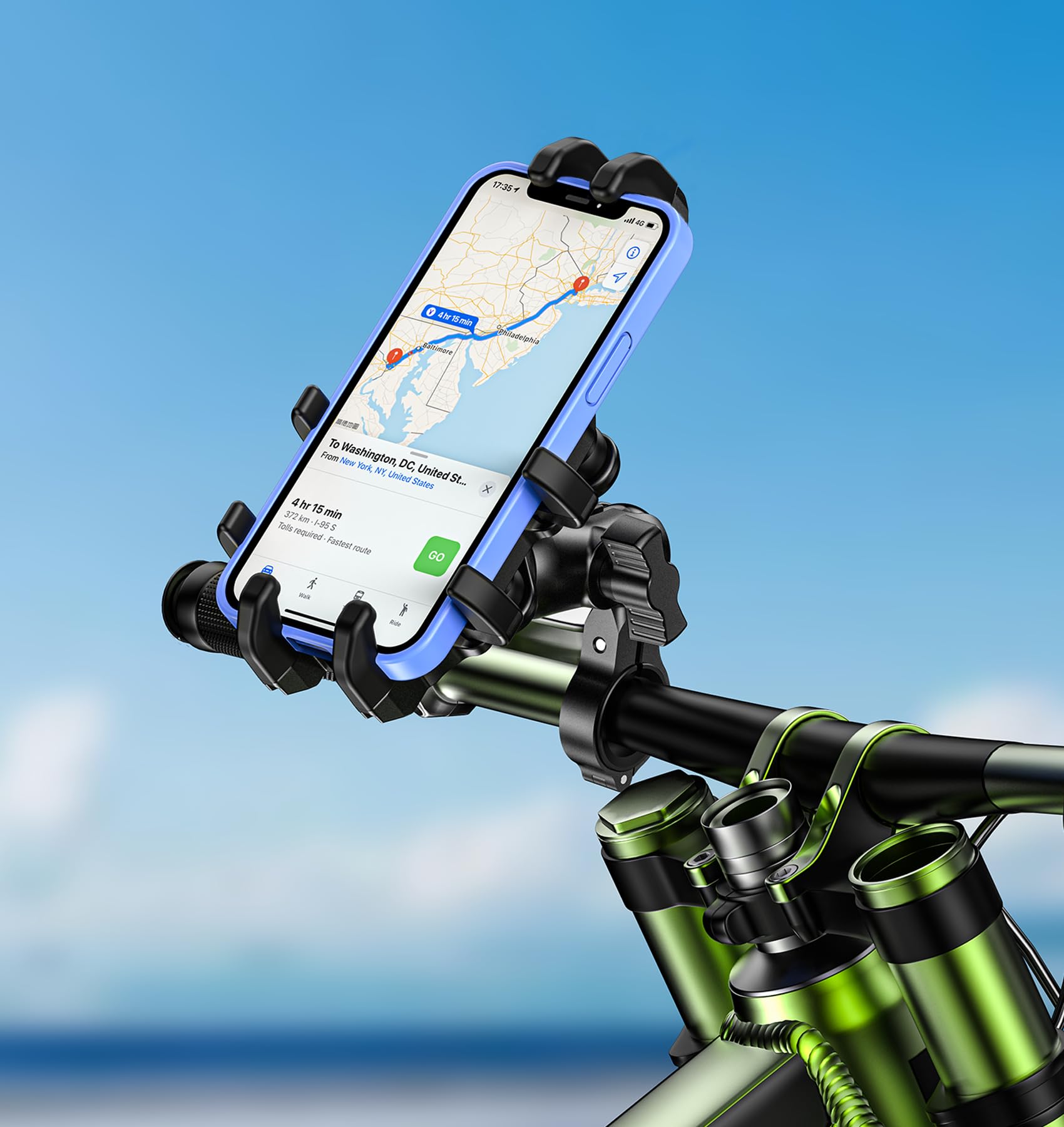 VAZESWIN phone rotated landscape showing flexible 720-degree viewing