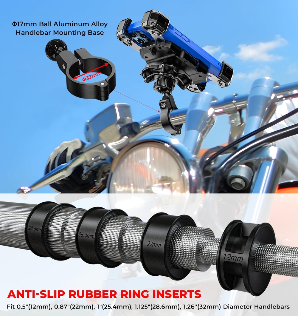 VAZESWIN vibration dampener and silicone pads reducing shake and protecting phone