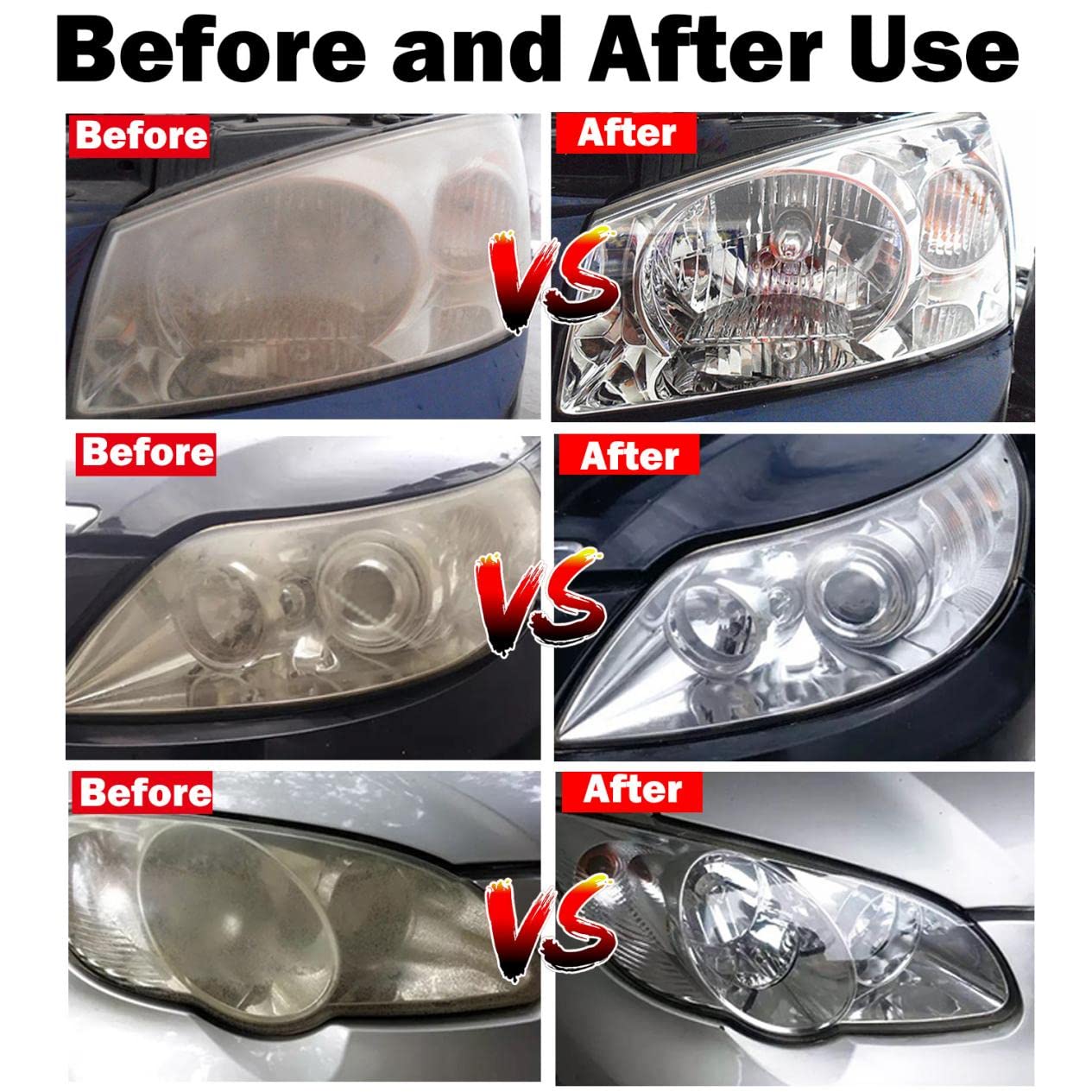 VCTSELITY kit beside a car headlight showing compact portability and easy transport