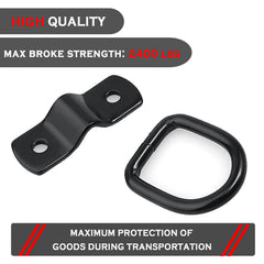 VEEBELL close-up of D-ring metal detail highlighting strength and corrosion resistance
