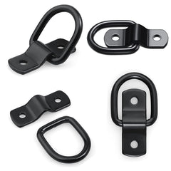 VEEBELL D-ring folded flat showing low-profile benefit when not in use